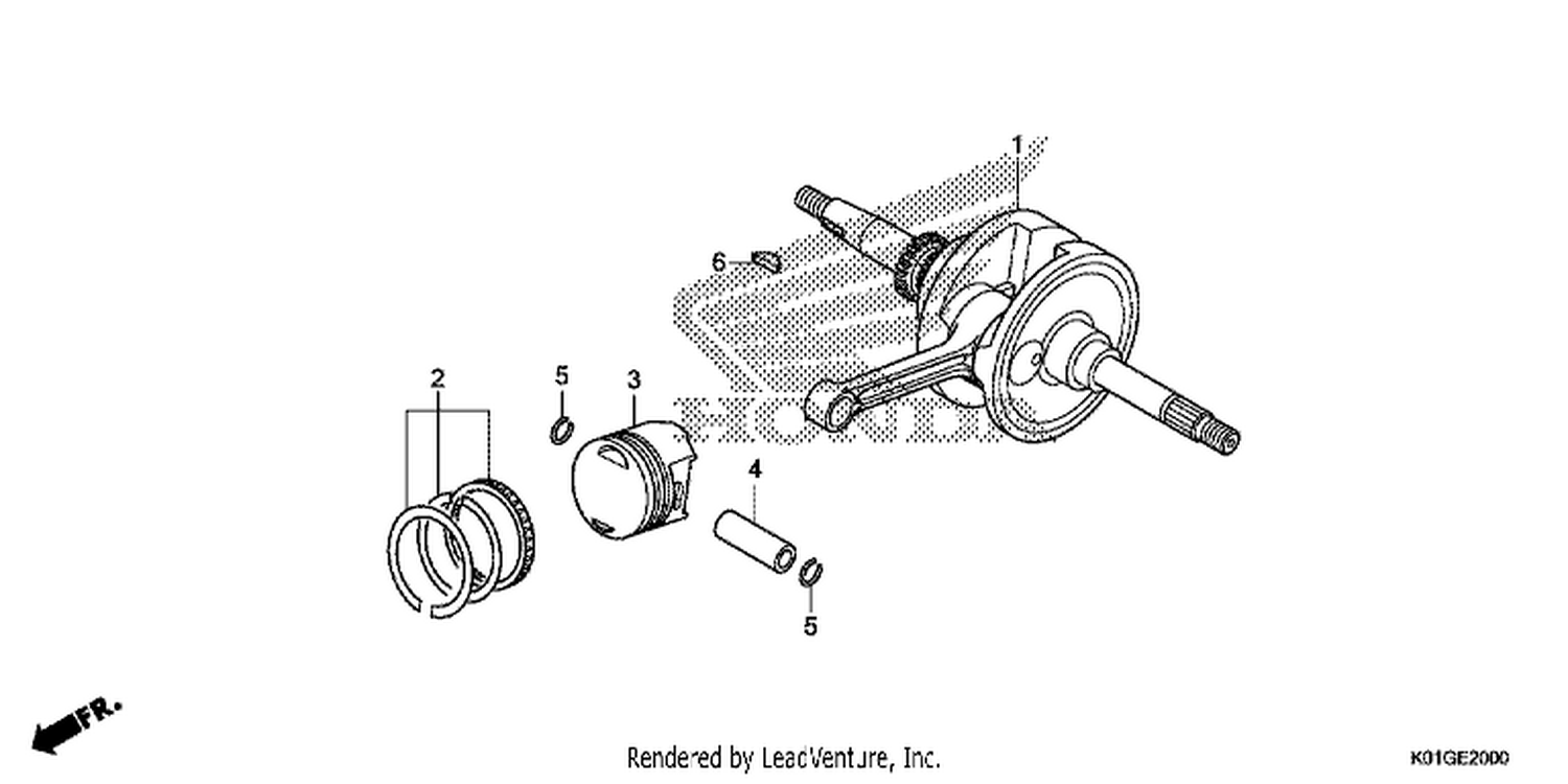  CRANKSHAFT/ PI STON