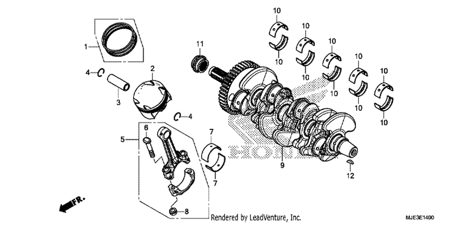  CRANKSHAFT/ PI STON