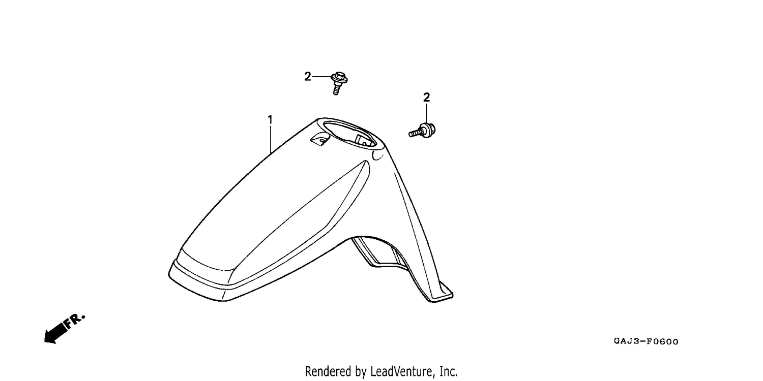 FRONT FENDER