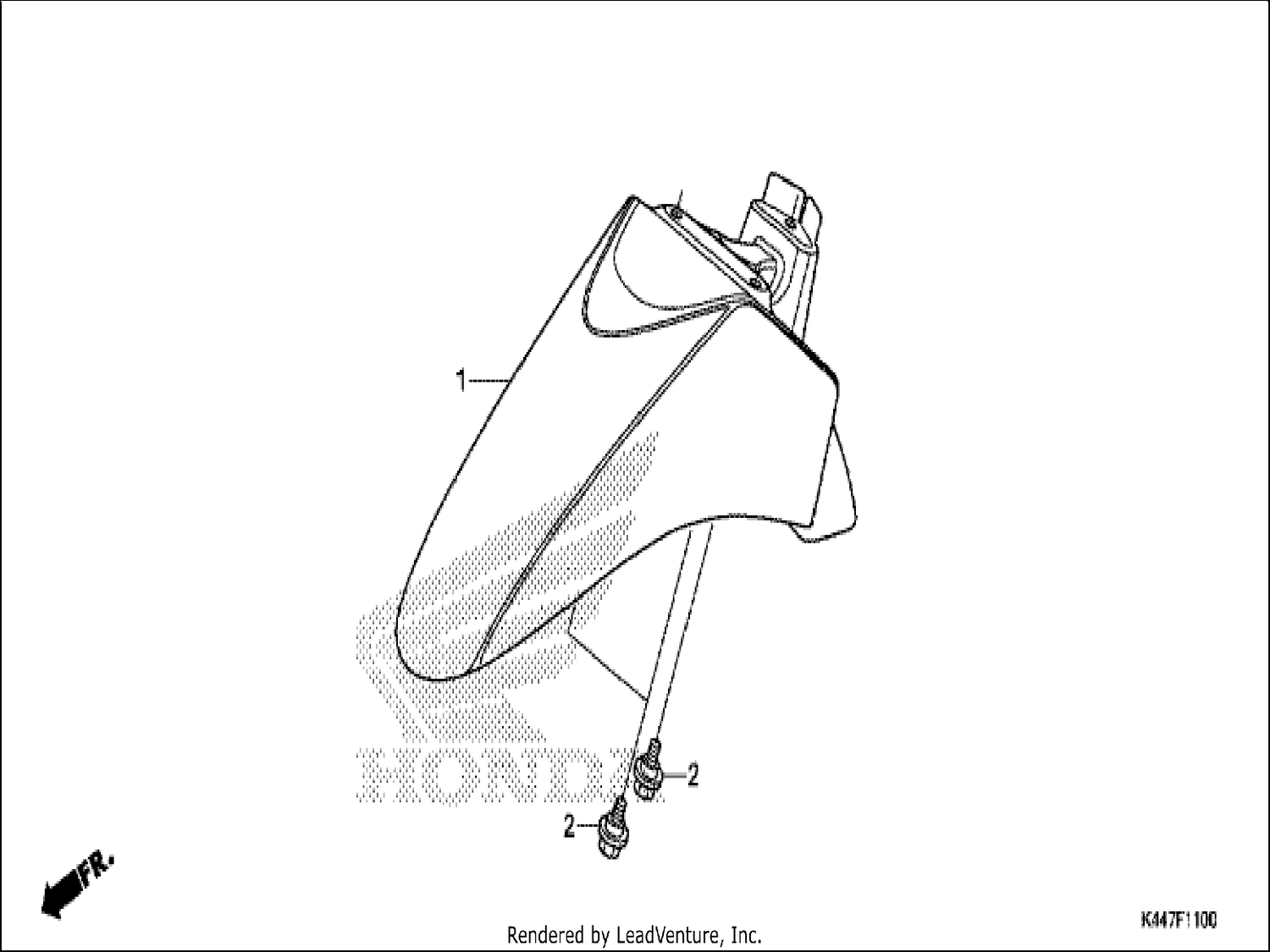  FRONT FENDER