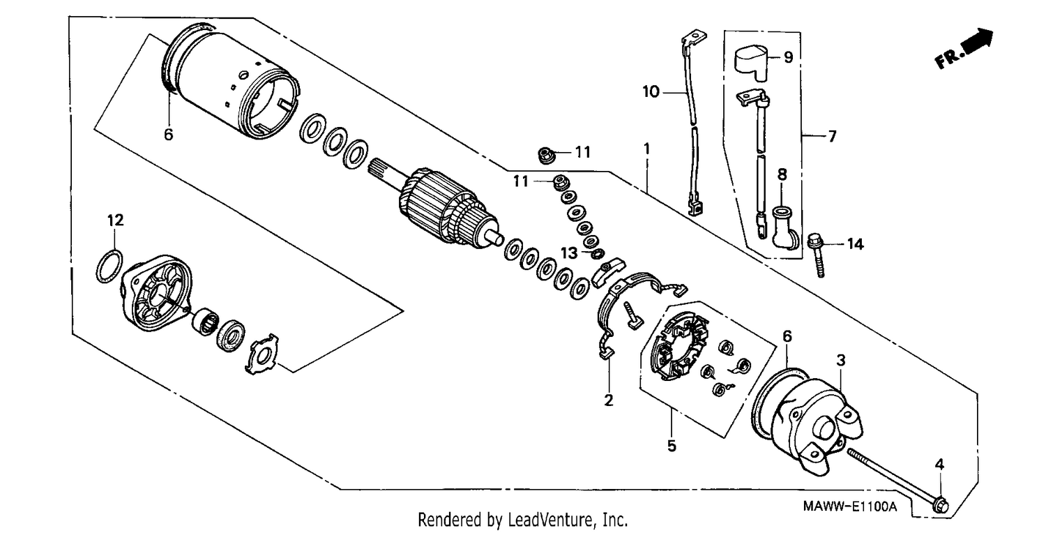 STARTING MOTOR