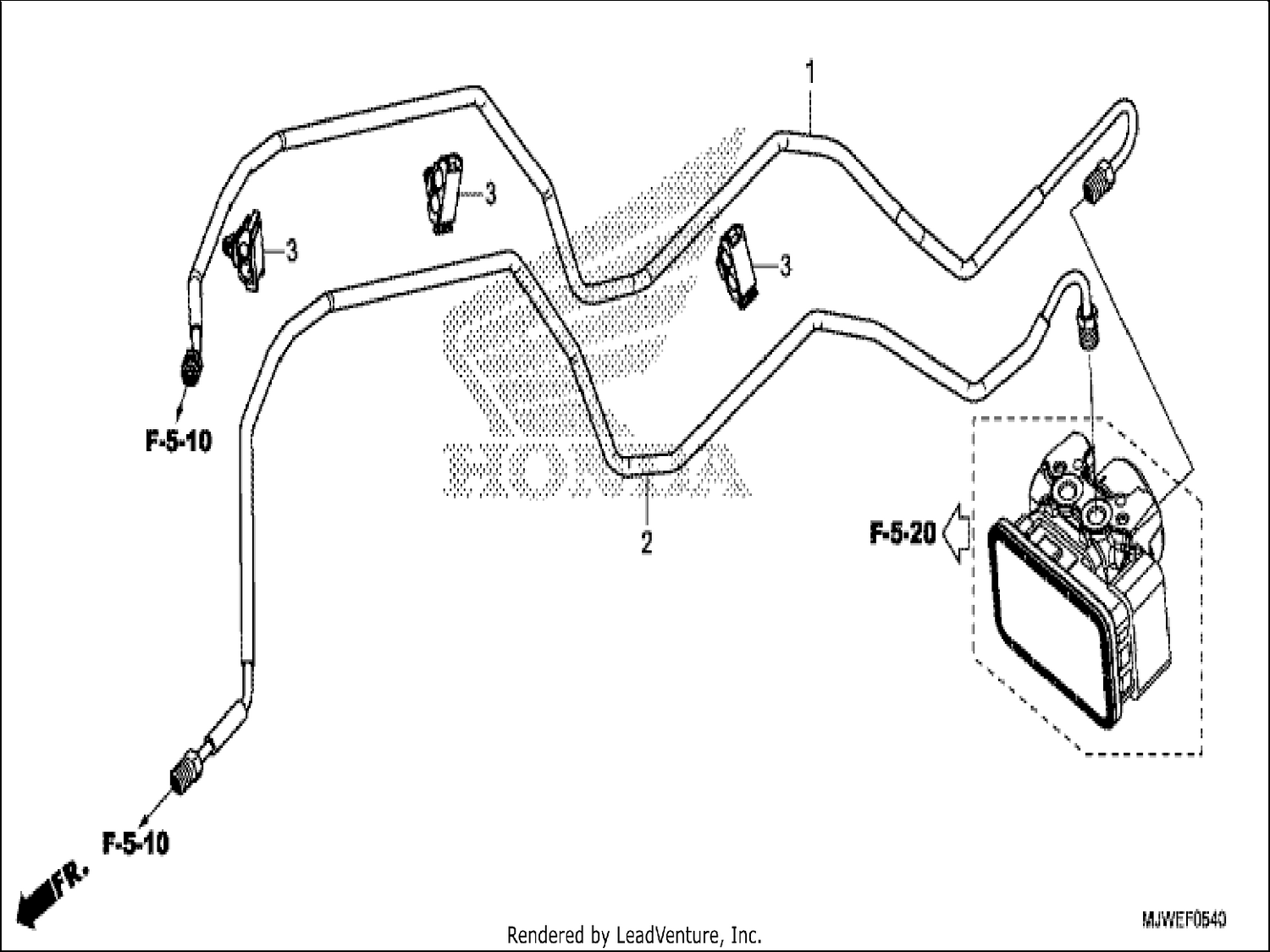  40 BRAKE PIPE