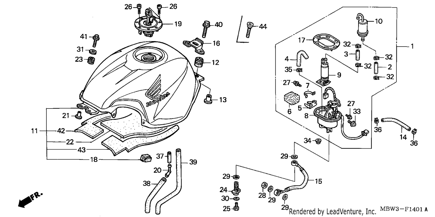 Assembly diagram