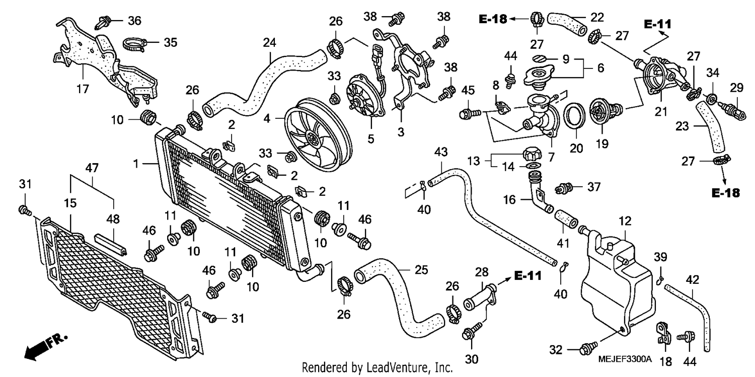 RADIATOR (CB1300/S)