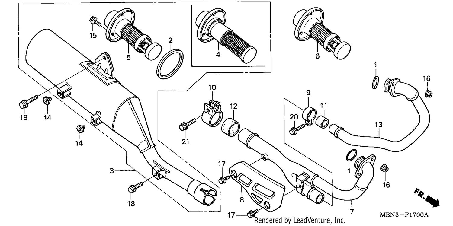 EXHAUST MUFFLER