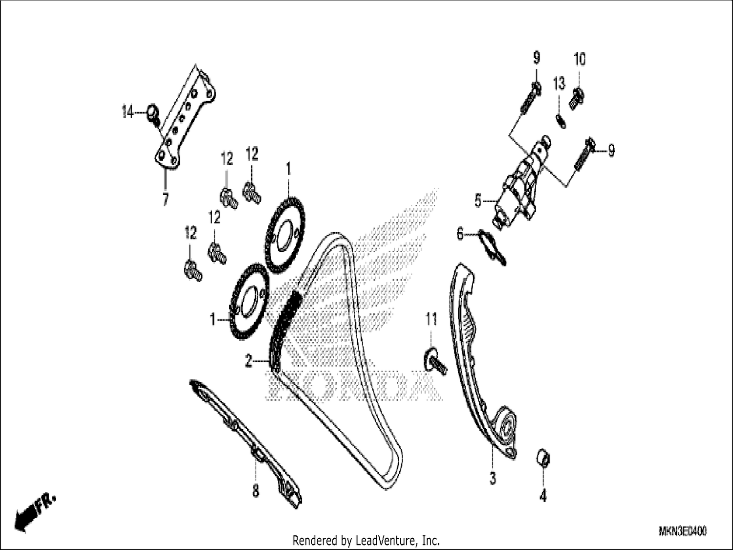 CAM CHAIN/TENSIONER