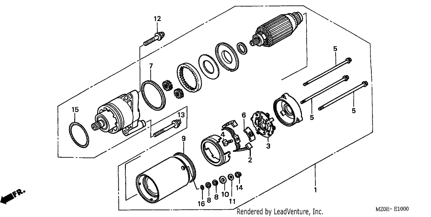STARTING MOTOR