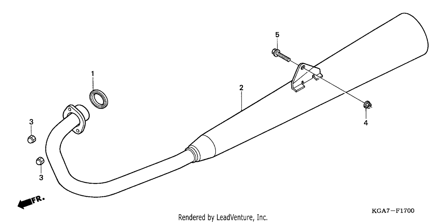 EXHAUST MUFFLER