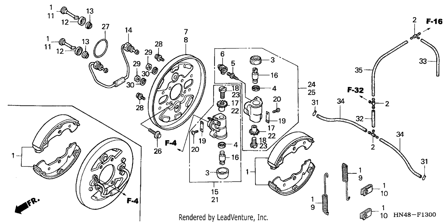 FRONT BRAKE PANEL