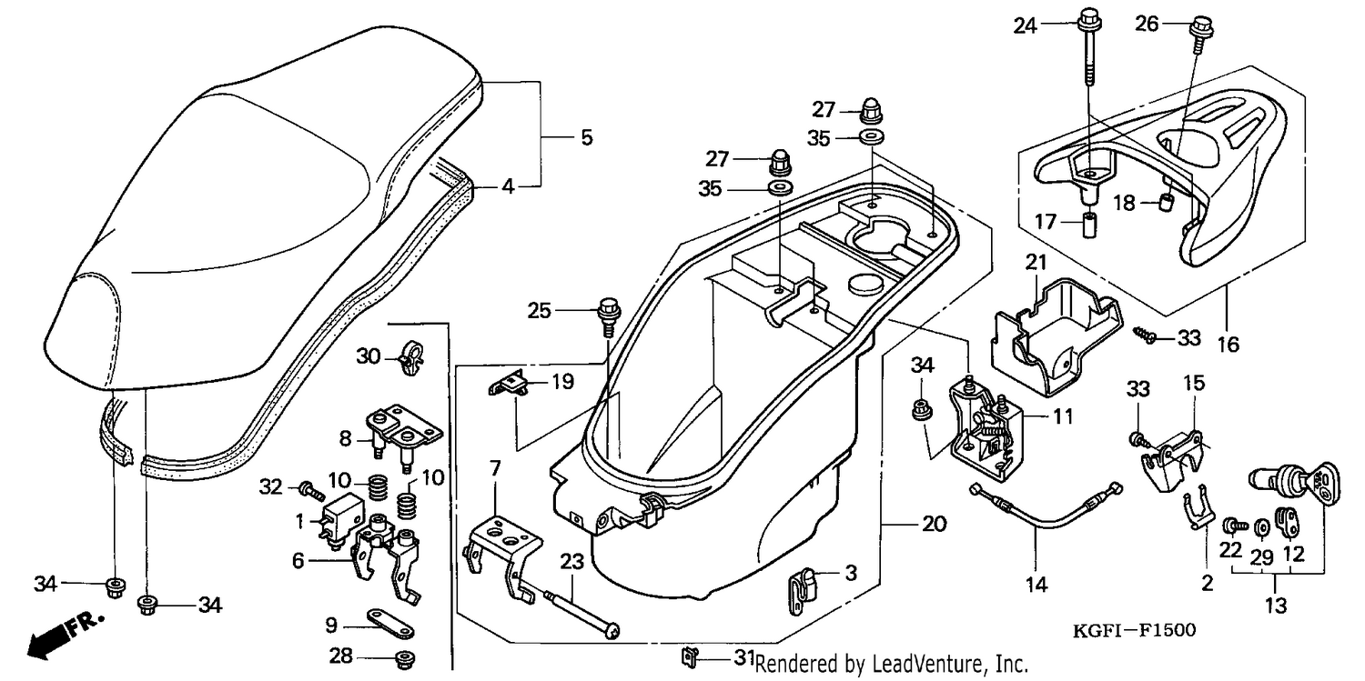 SEAT/LUGGAGE BOX