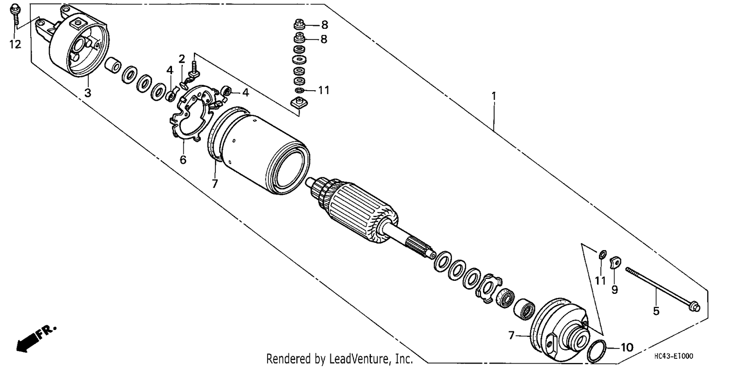 STARTING MOTOR