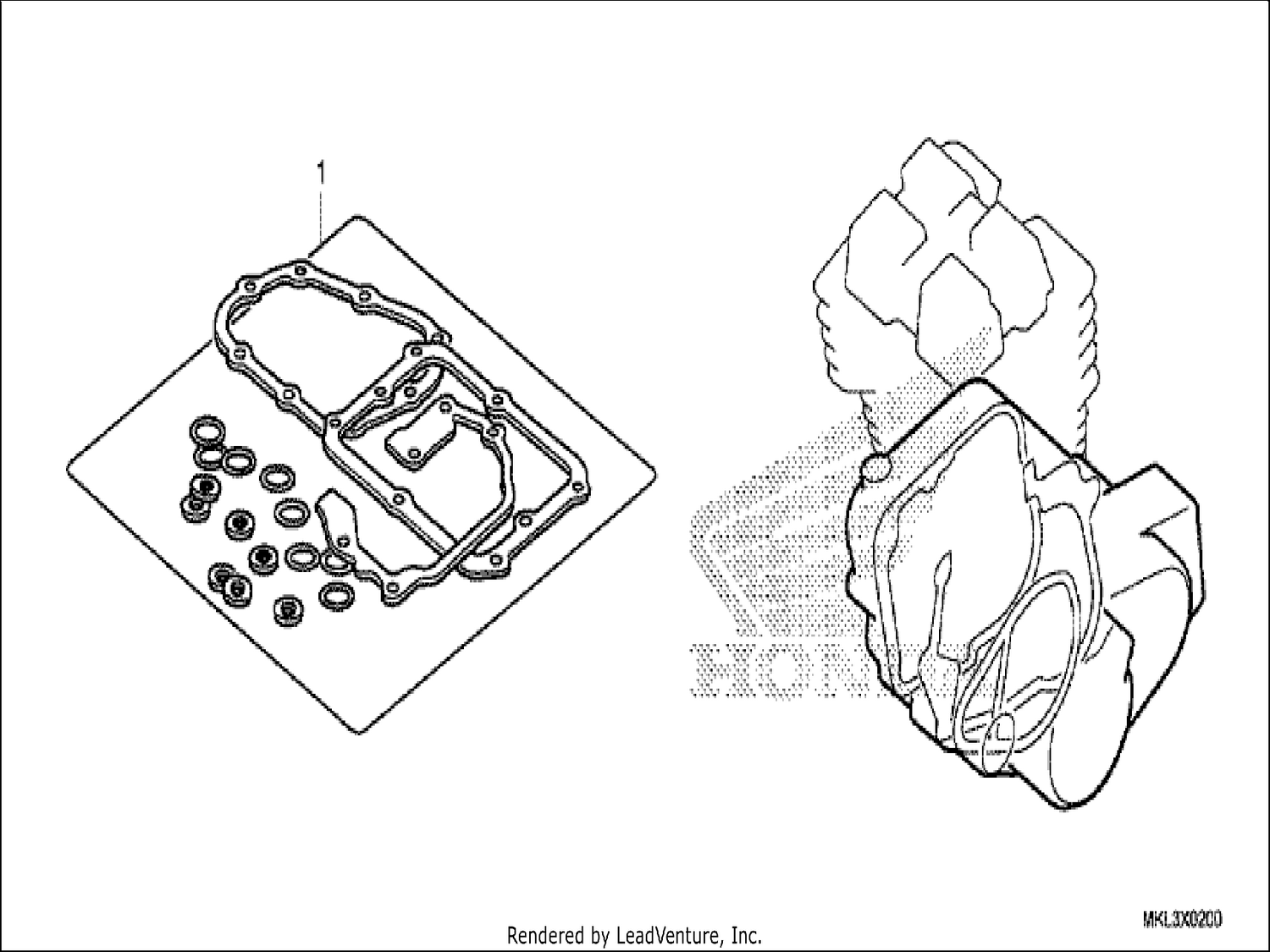  GASKET KIT B