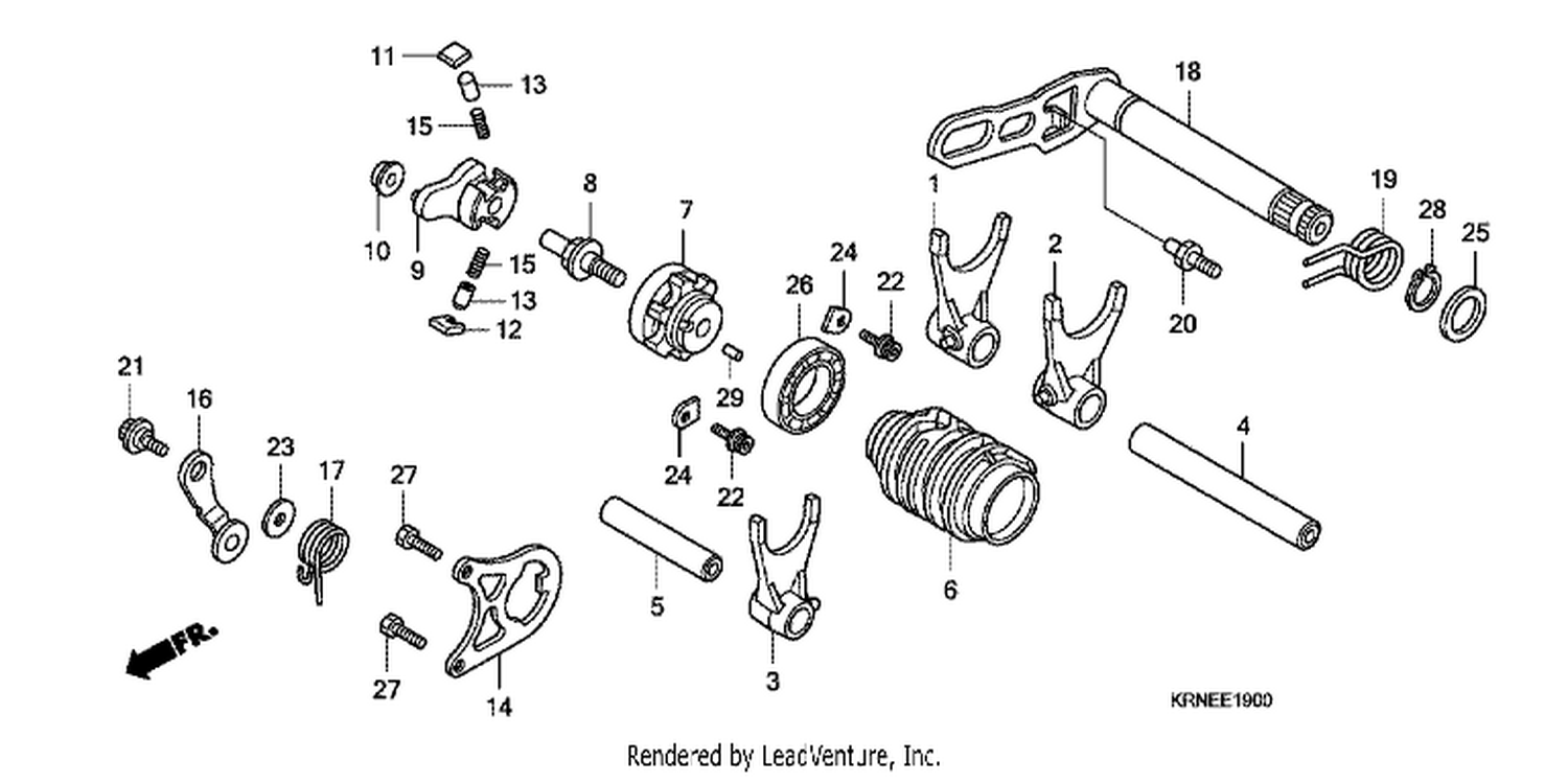  GEARSHIFT DRUM