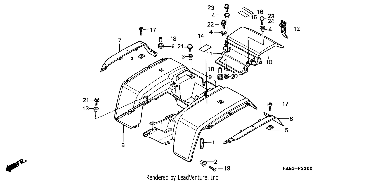 REAR FENDER