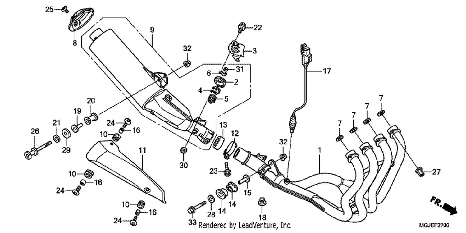  EXHAUST MUFFLER