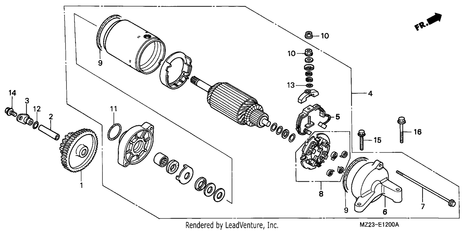 STARTING MOTOR