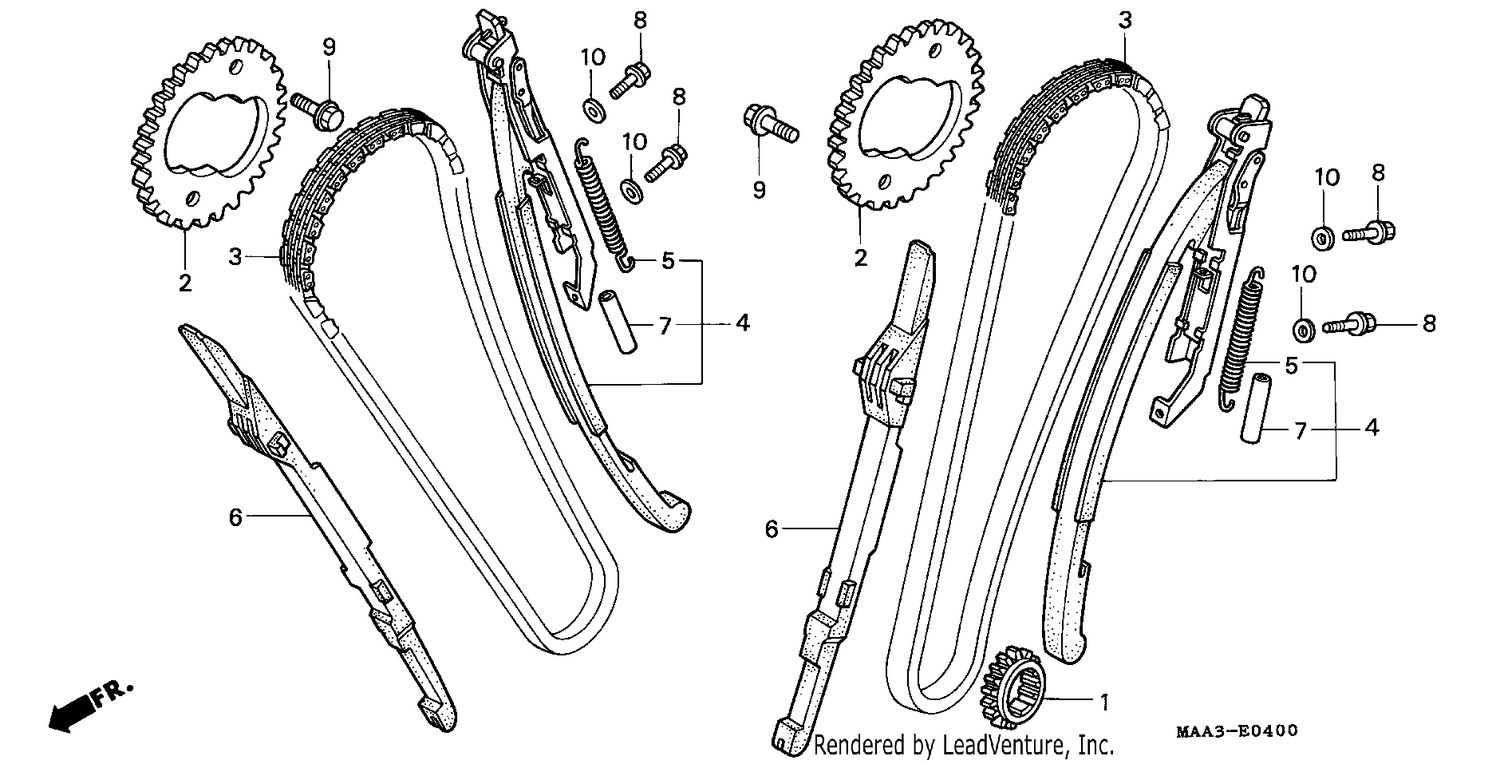 CAM CHAIN/TENSIONER