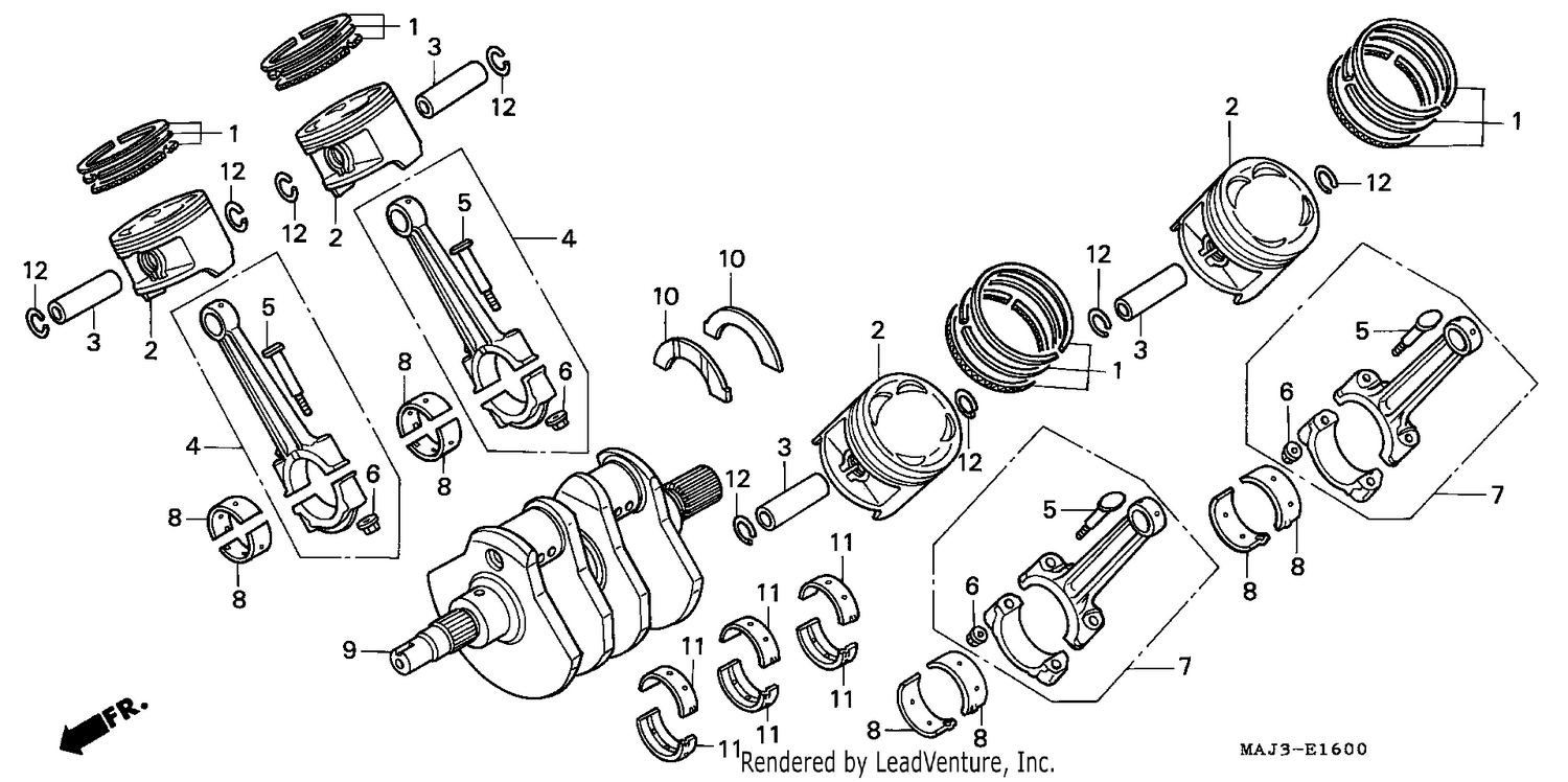 CRANKSHAFT/PISTON