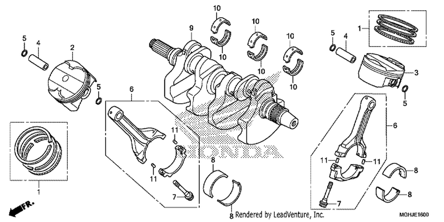  CRANKSHAFT/PISTON