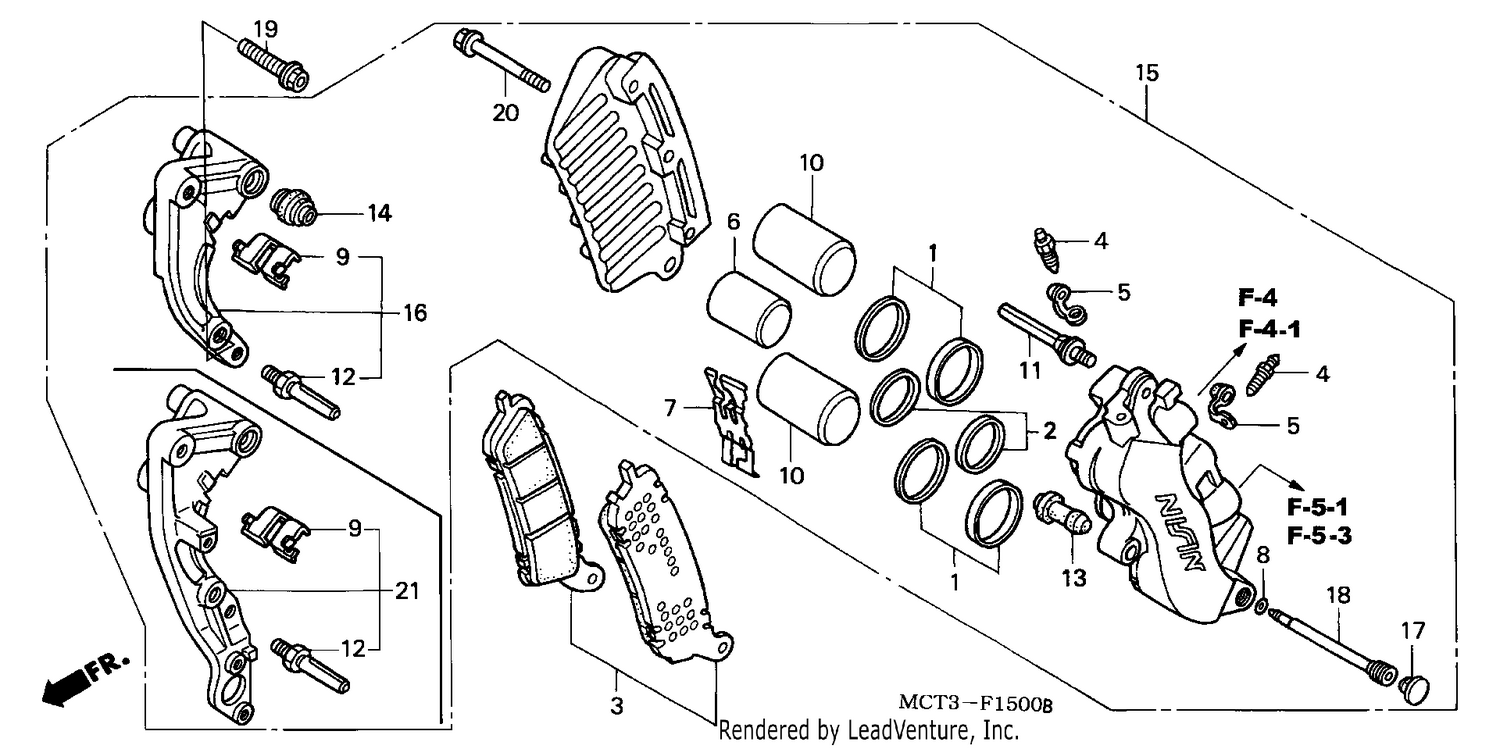 FRONT BRAKE CALIPER