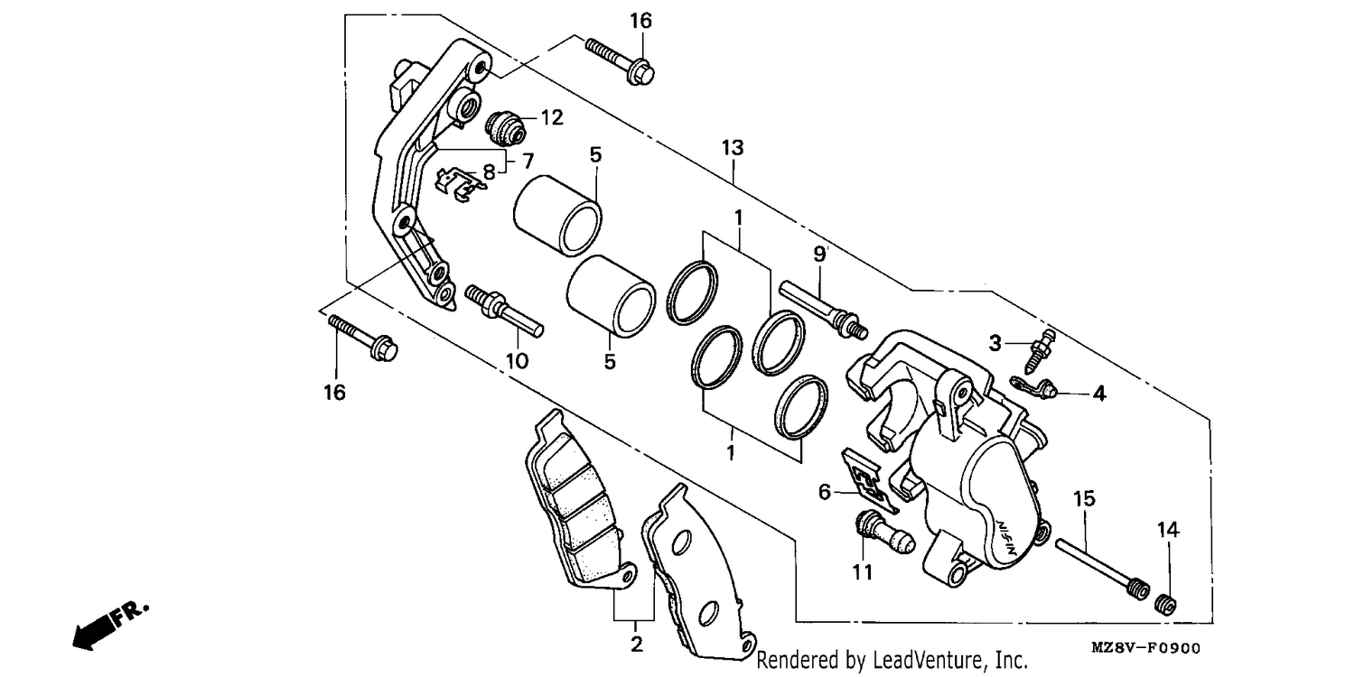 FRONT BRAKE CYLINDER