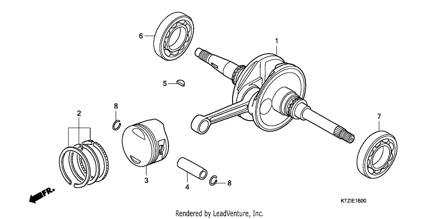 CRANKSHAFT/PISTON