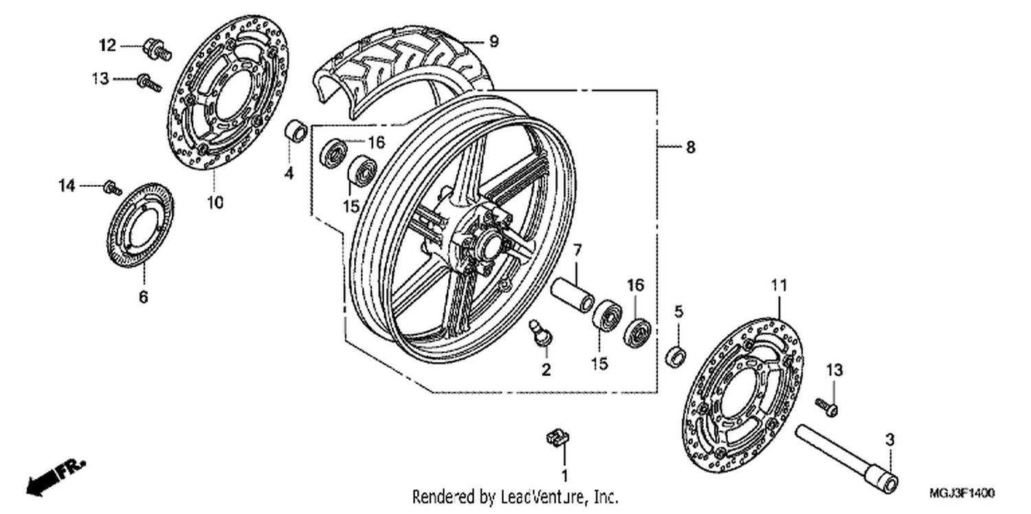  FRONT WHEEL