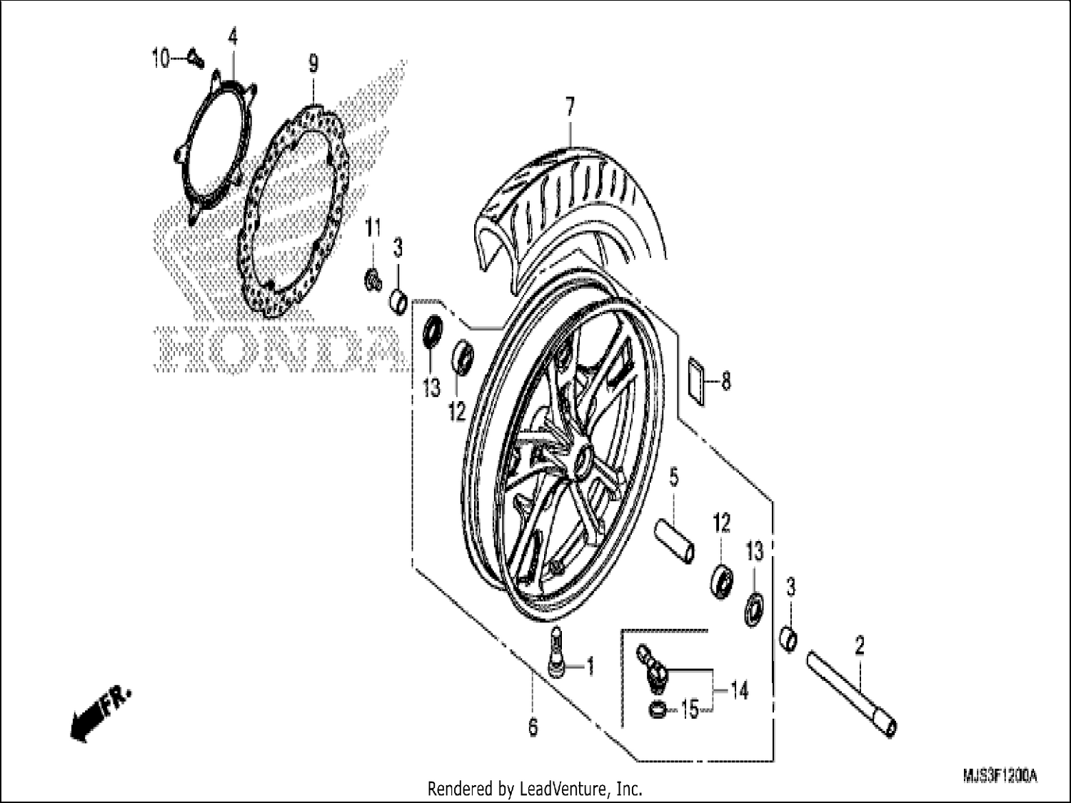  FRONT WHEEL