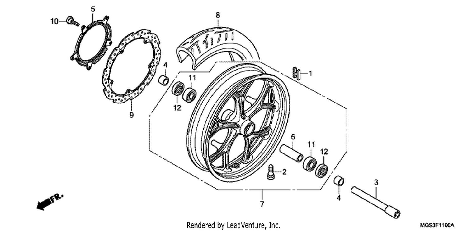  FRONT WHEEL
