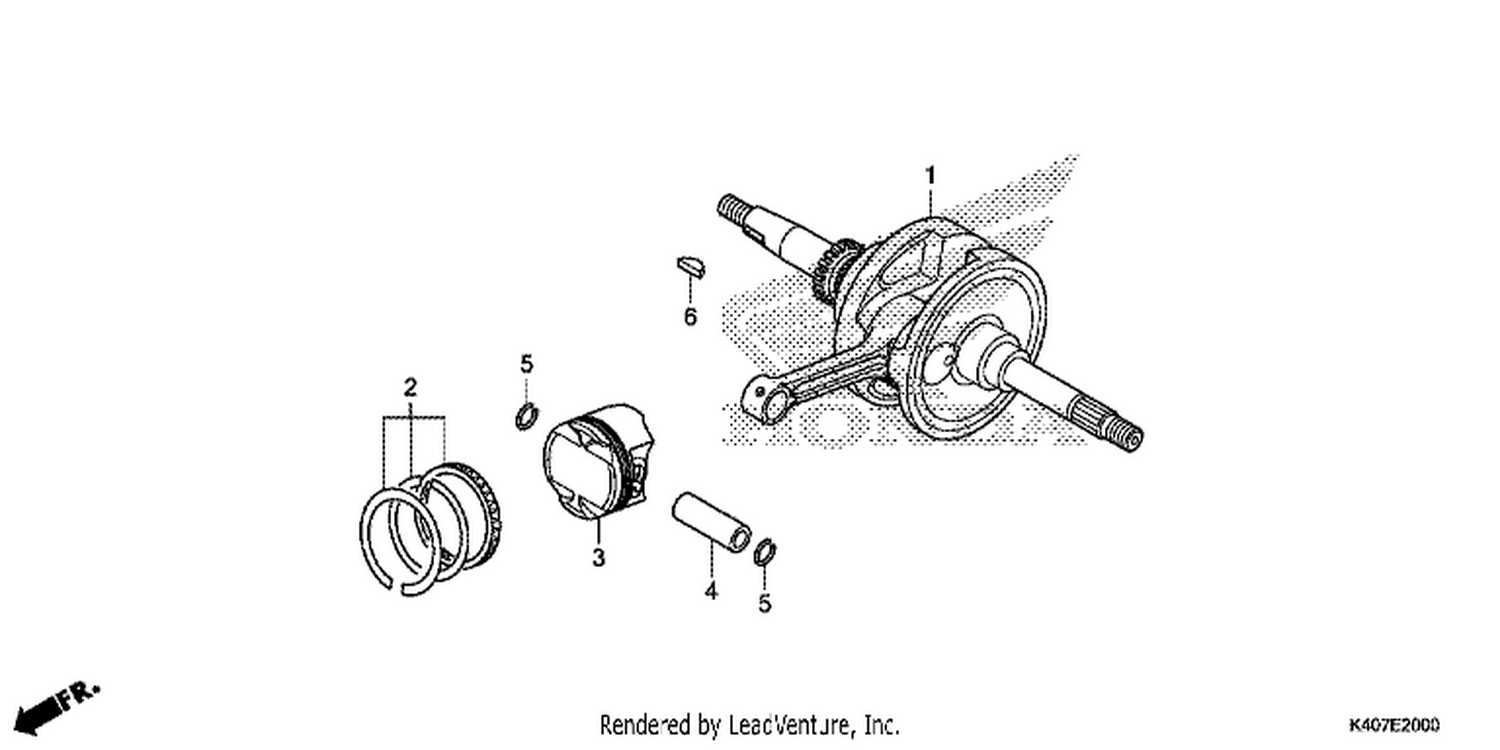  CRANKSHAFT/ PI STON