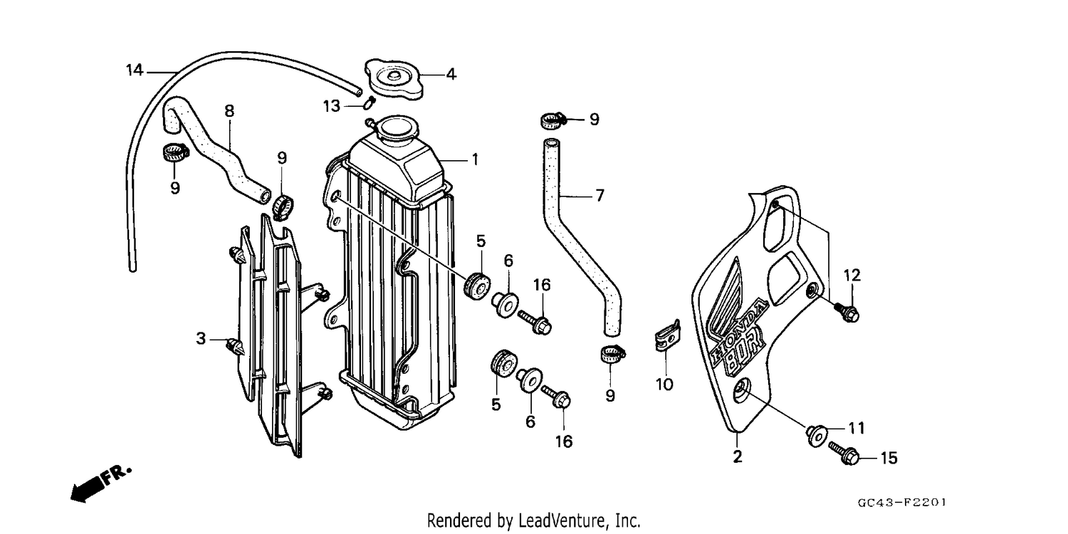 RADIATOR (RJ/RK)