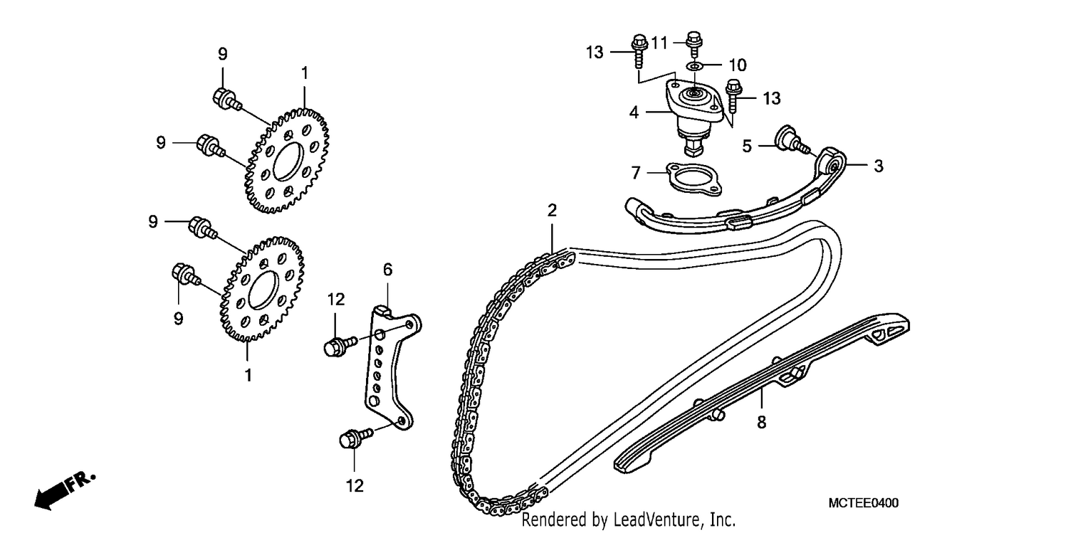 CAM CHAIN/TENSIONER