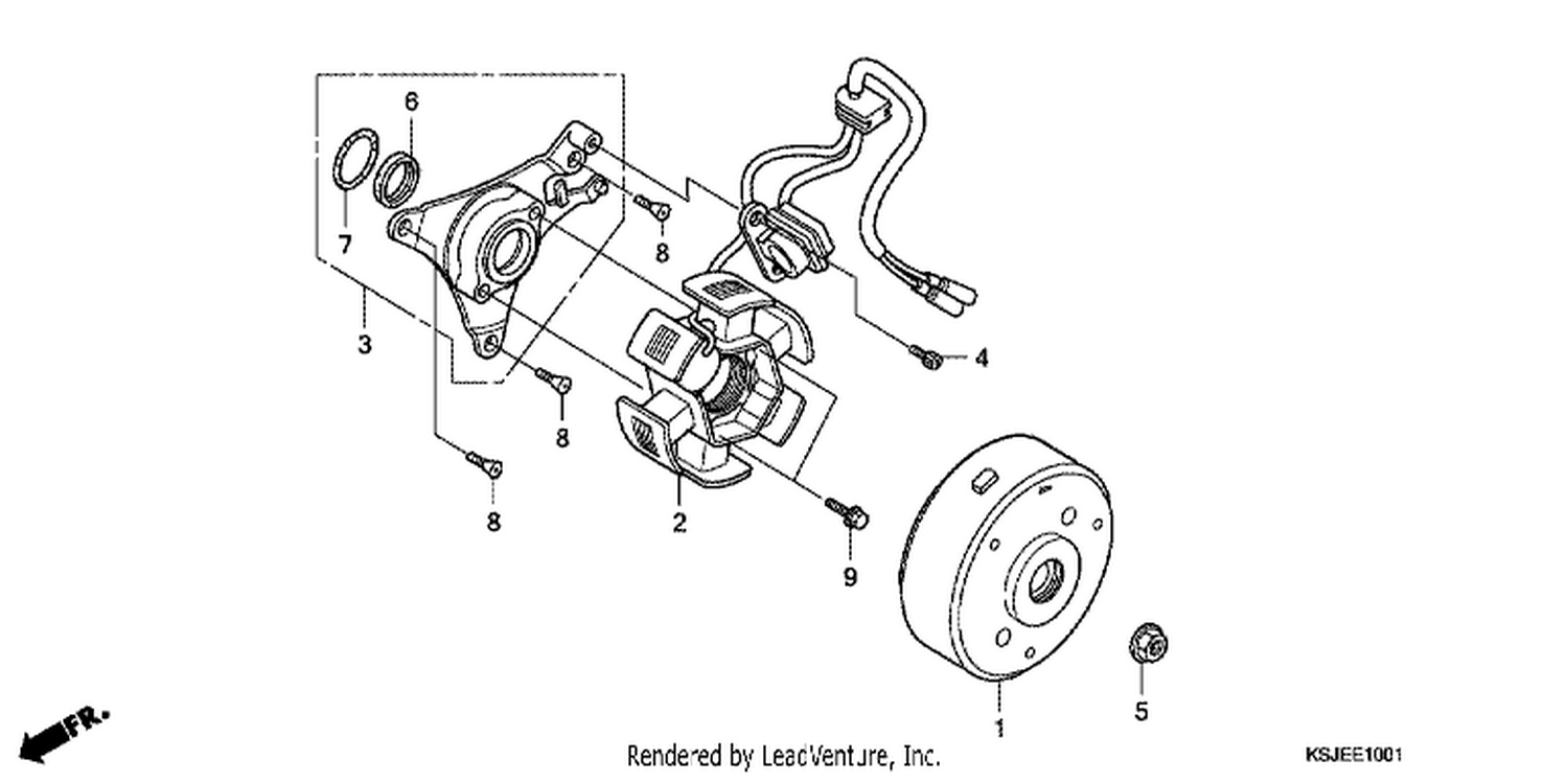  1 GENERATOR (CRF100F)