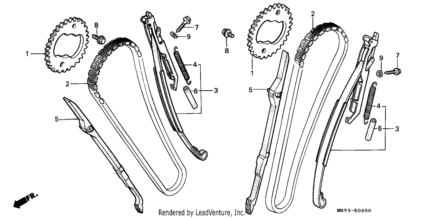 CAM CHAIN/TENSIONER
