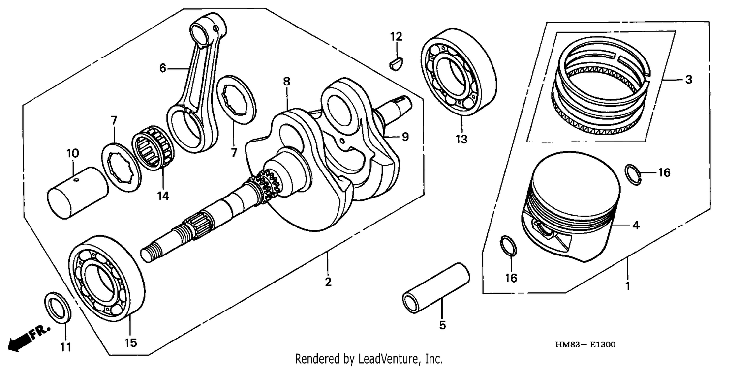 CRANKSHAFT/PISTON