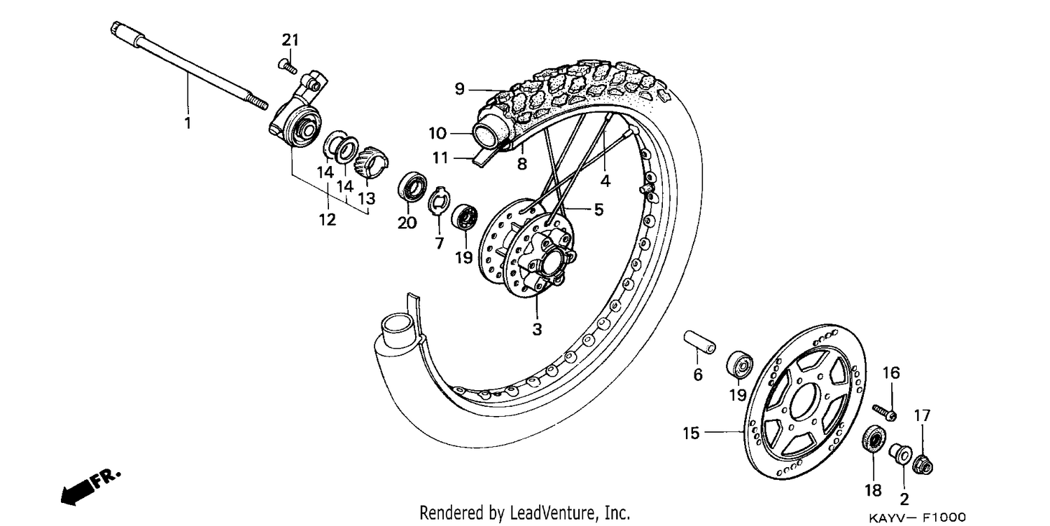 FRONT WHEEL