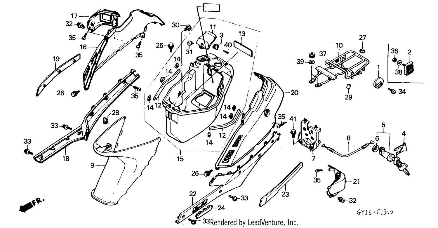 BODY COVER/LUGGAGE BOX/ LUGGAGE CARRIER