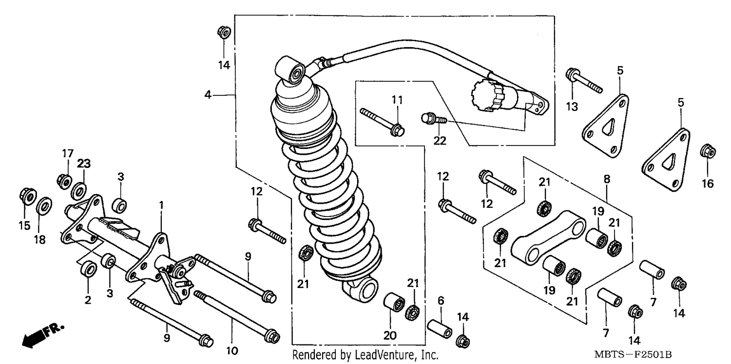 REAR CUSHION (XL1000VA)