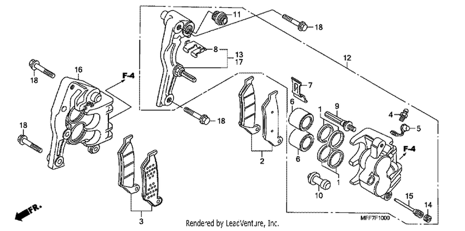 FRONT BRAKE CALIPER