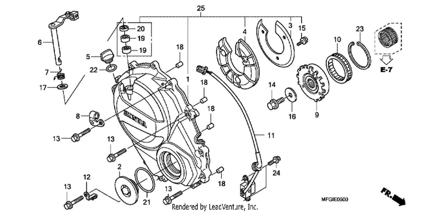  RI GHT CRANKCASE COVER