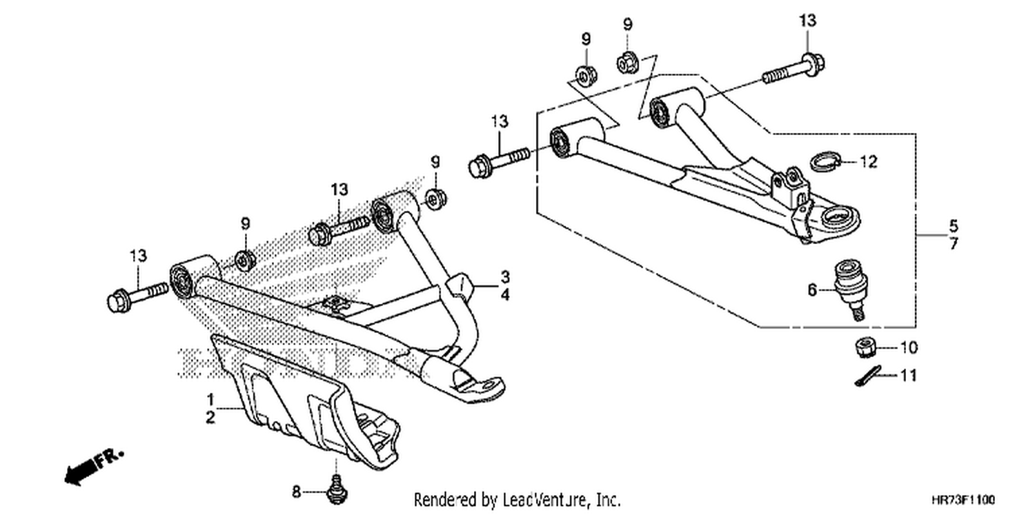  FRONT ARM