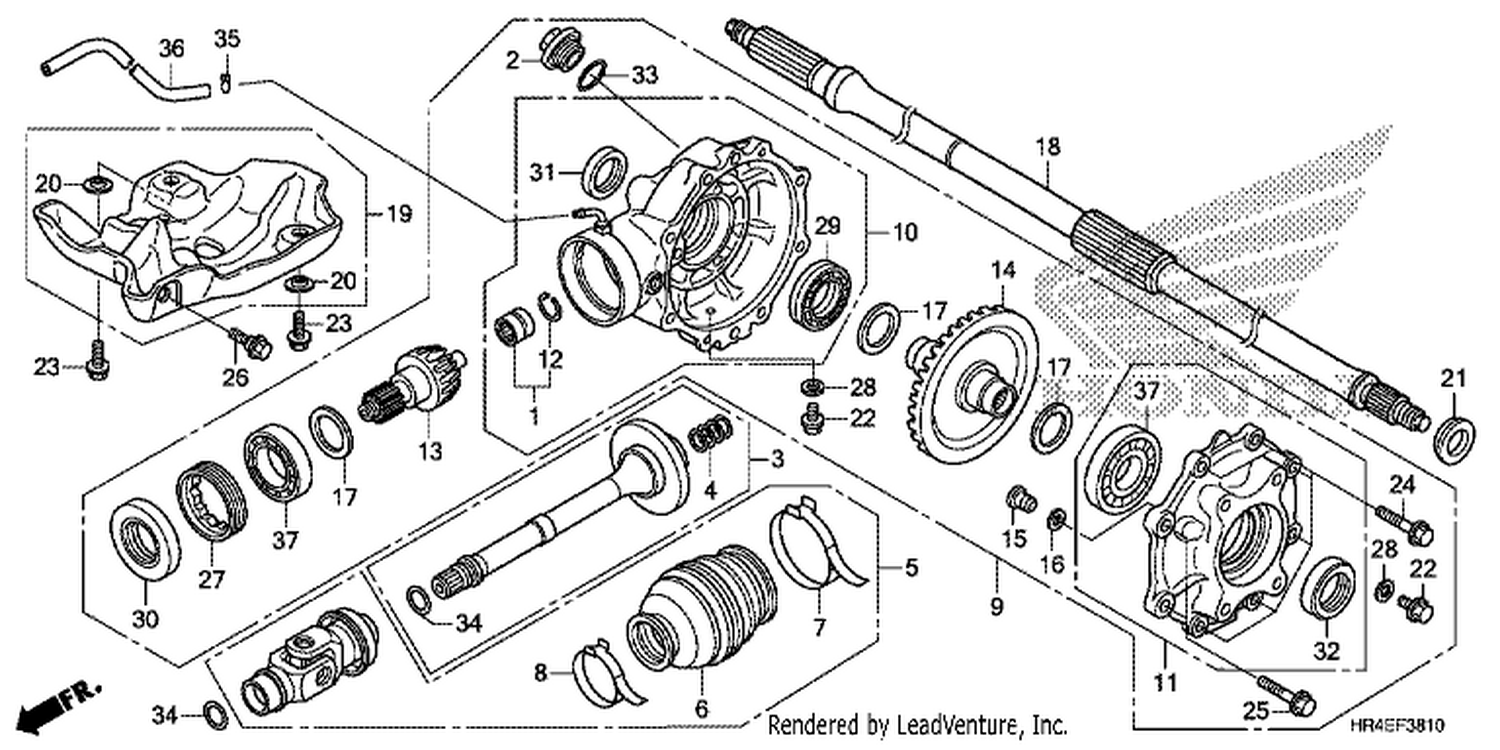  10 REAR FINAL GEAR