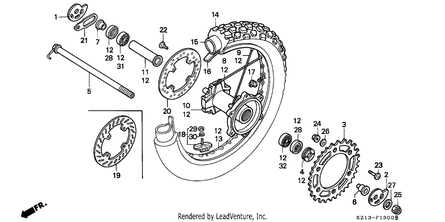 REAR WHEEL