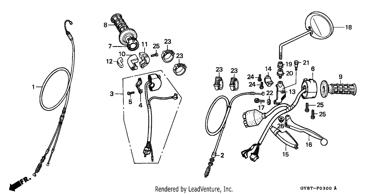 HANDLE LEVER/SWITCH/ CABLE