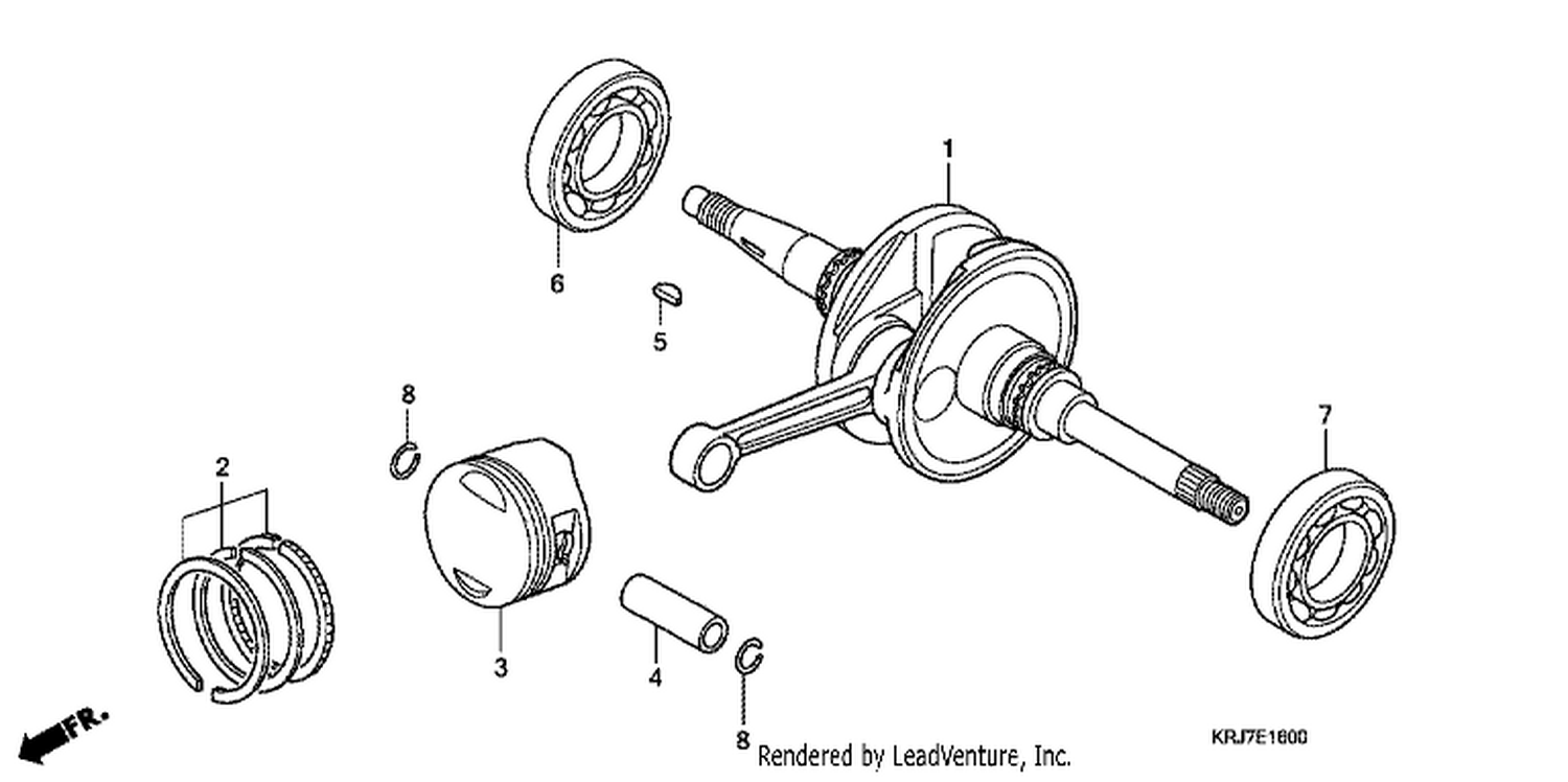  CRANKSHAFT/ PI STON