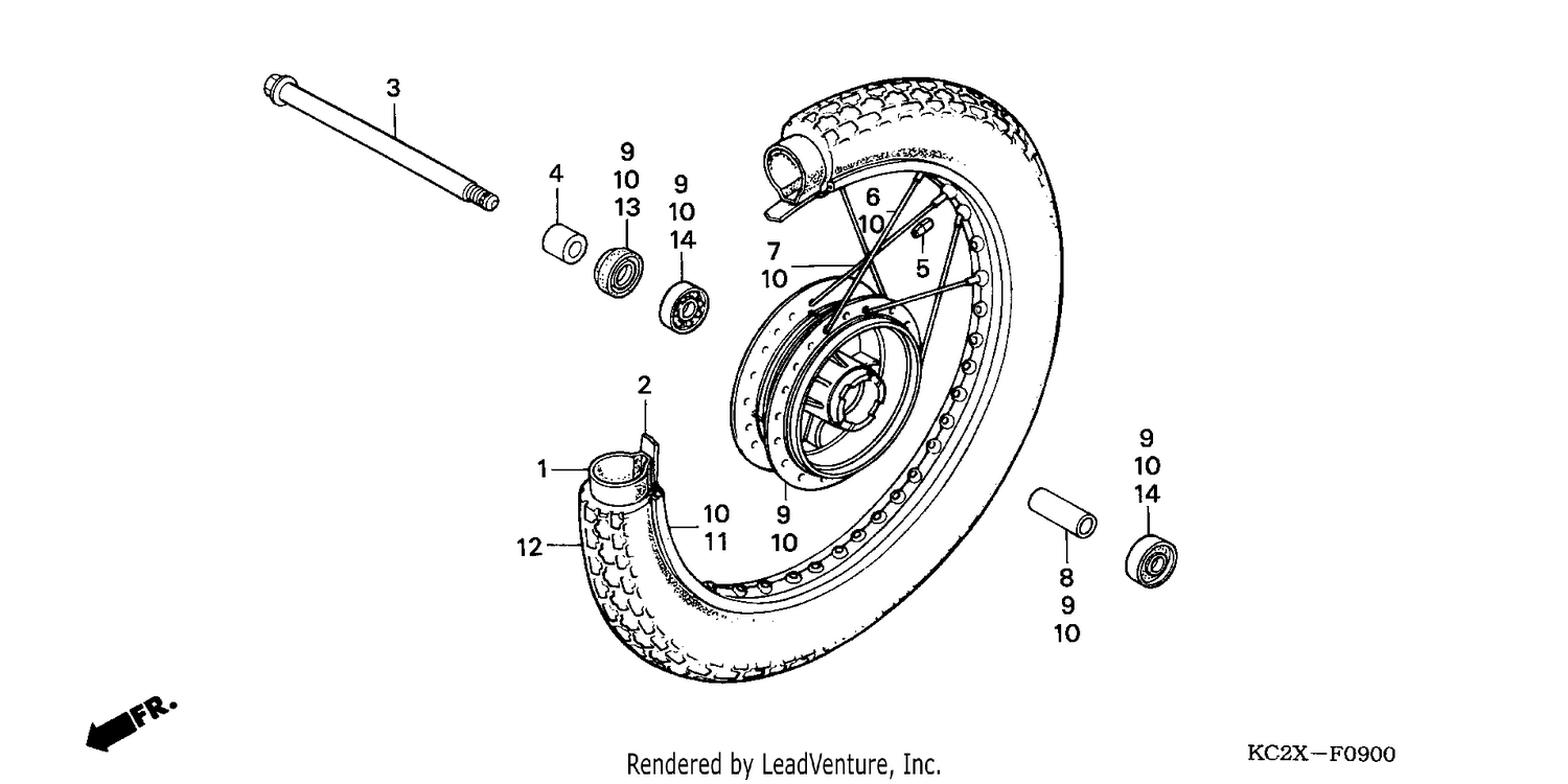 FRONT WHEEL
