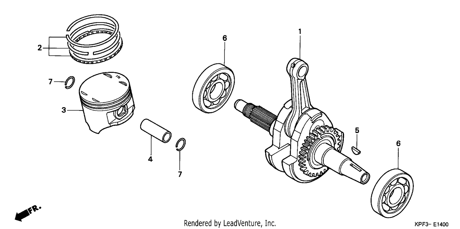CRANKSHAFT/PISTON