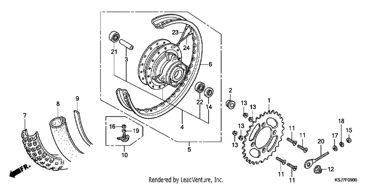  REAR WHEEL