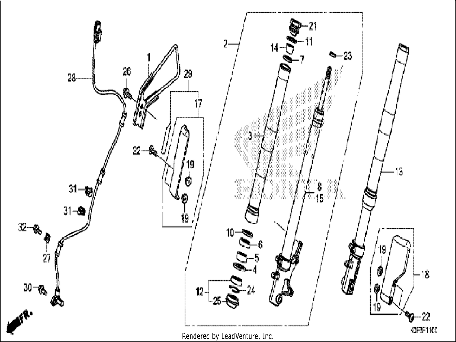  FRONT FORK