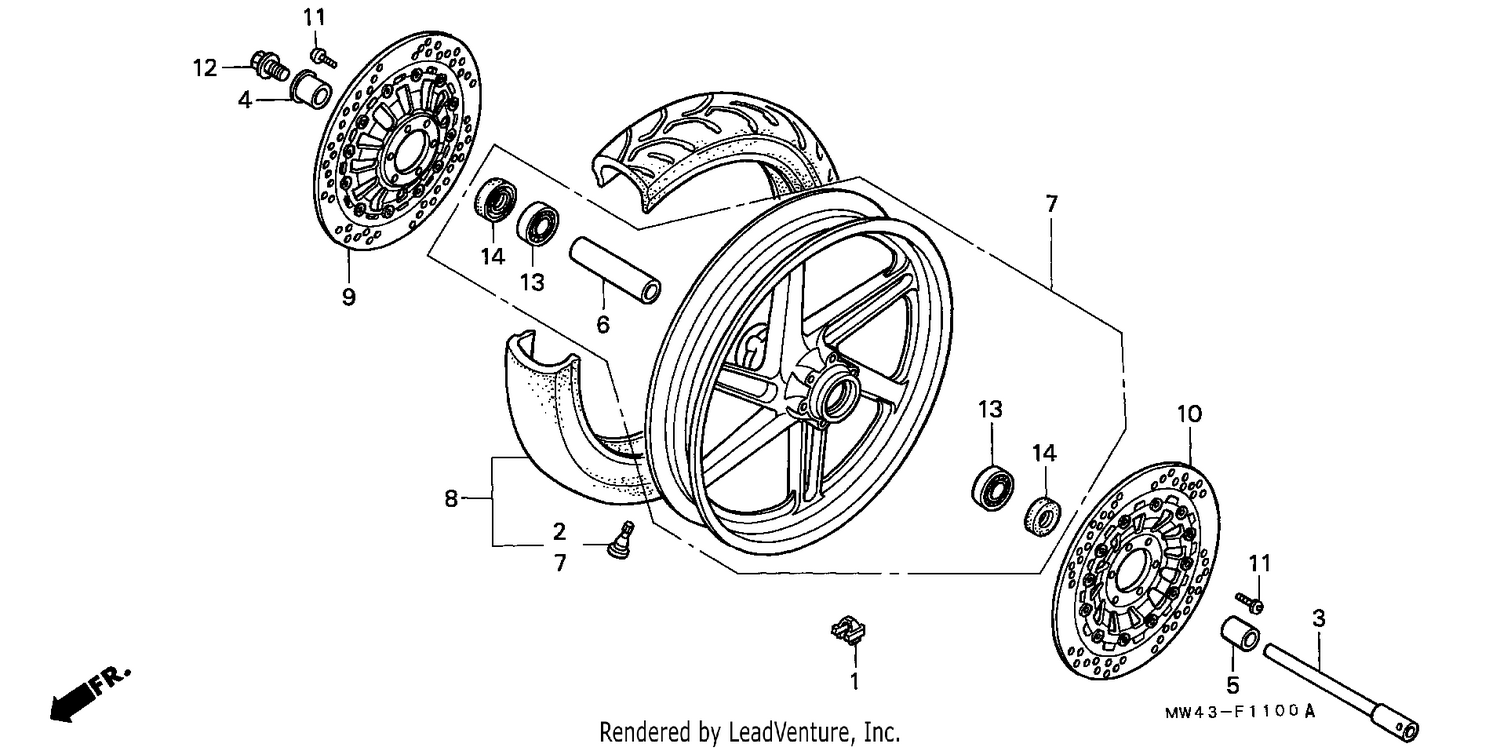 FRONT WHEEL